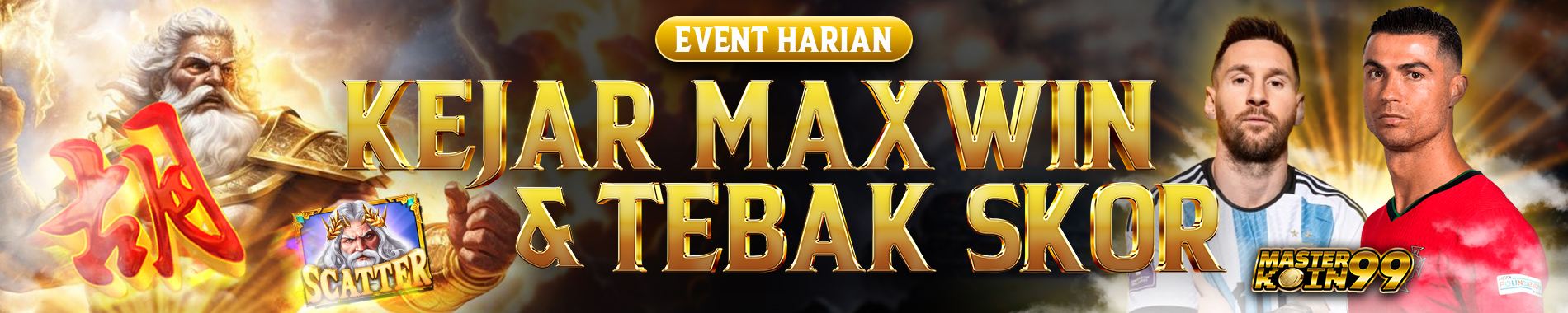 EVENT HARIAN KEJAR MAXWIN DAN TEBAK SKOR MASTERKOIN99